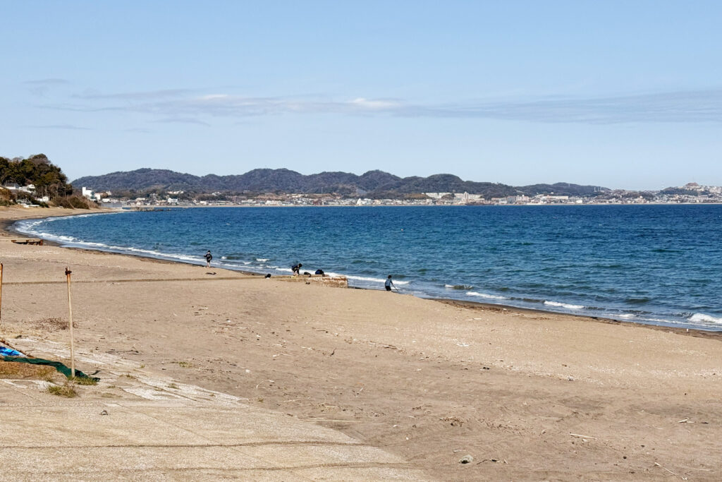 三浦国際市民マラソン（三浦ハーフ）で三浦海岸を走る